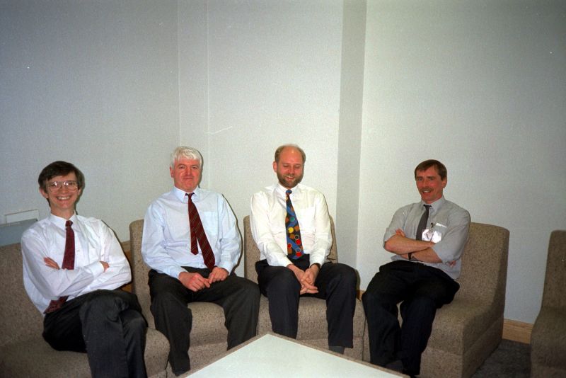 Bob Payne; Paul Totton; Haydn Worrall; Dave Wignall